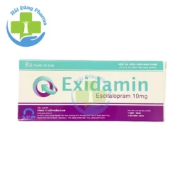 Exidamin 10mg - Hộp 5 vỉ x 10 viên